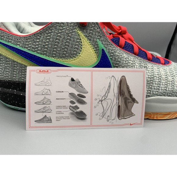 NIKE LEBRON 20 "Strive for Greatness" Athletic Shoes DJ5423-002 Men's Sz 17 NEW - Picture 15 of 15